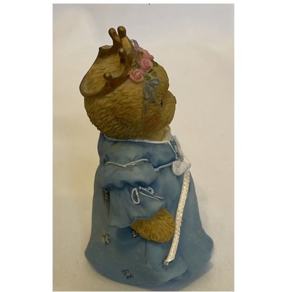 Cherished Teddies 4005842 2006 Avon Exclusive Cinderella Bear in Blue Dress 3" - Picture 4 of 9